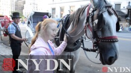 Madeline Stuart Enjoying NYC After Fashion Week Debut